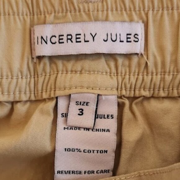 Sincerely Jules Junior/Women's Cargo Pants Size 3 - Picture 7 of 7